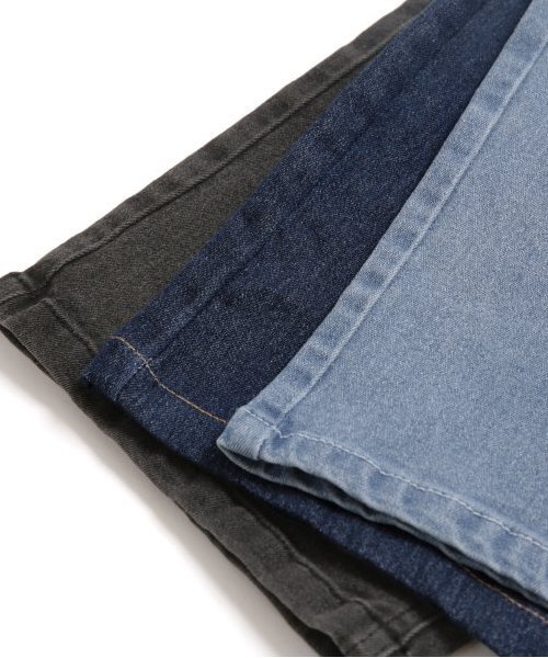 GLAZOS（グラソス）の「ストレッチデニム・ワイドバギーパンツ（その他パンツ・キッズ・インディゴブルー/ライトブルー/ブラック・140cm/150cm/160cm/170cm）」の15枚目の写真