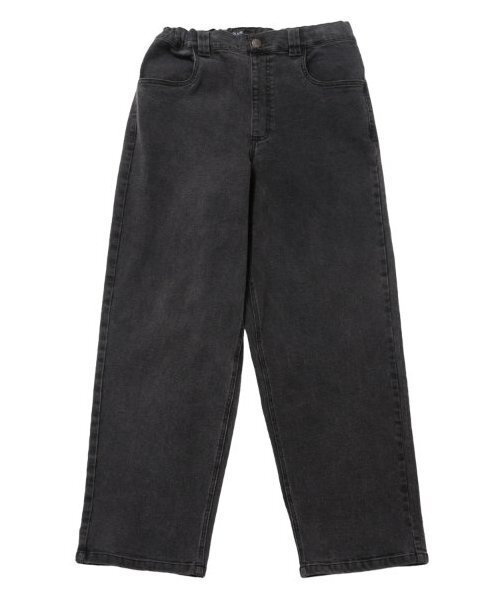 GLAZOS（グラソス）の「ストレッチデニム・ワイドバギーパンツ（その他パンツ・キッズ・インディゴブルー/ライトブルー/ブラック・140cm/150cm/160cm/170cm）」の19枚目の写真