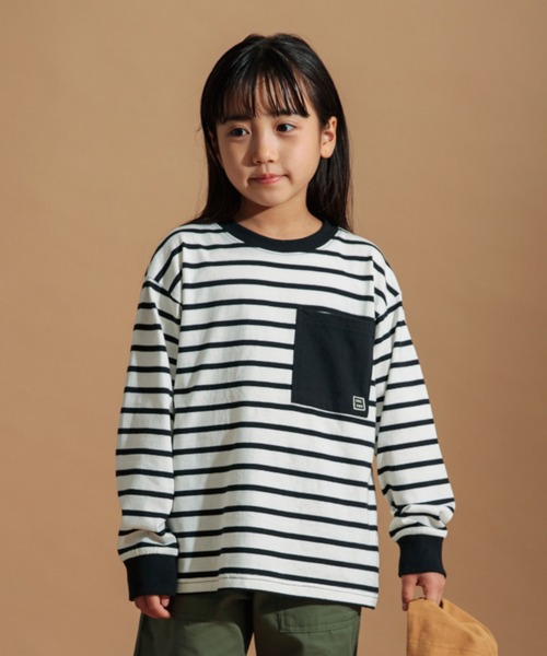 セール】【WEB限定/DRC/お肌に嬉しい綿100％】ポケット長袖Tシャツ（T