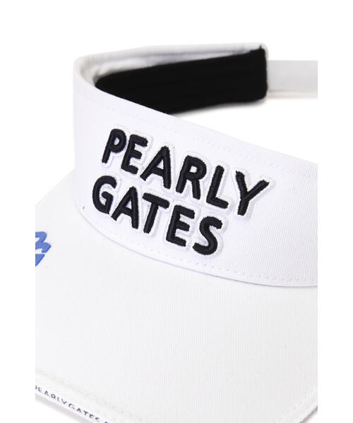 PEARLY GATES】リサイクルツイル×メッシュバイザー (UNISEX