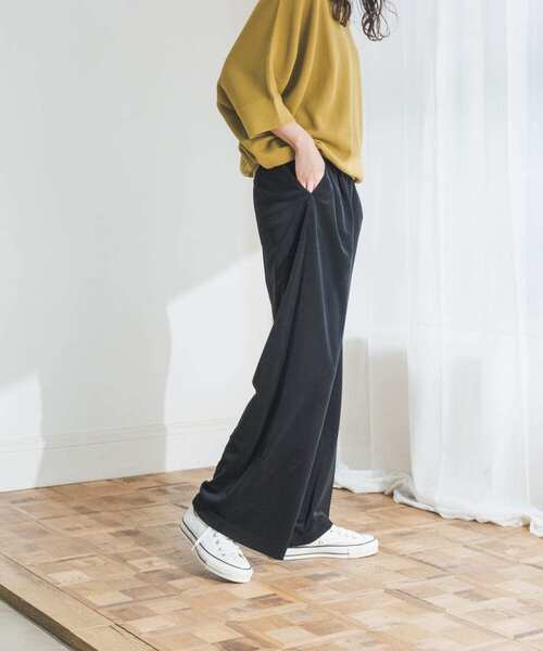 URBAN RESEARCH DOORS（アーバンリサーチドアーズ）の「ベロアコールイージーパンツ（その他パンツ・レディース・グレー/ブラック・MEDIUM）」の7枚目の写真