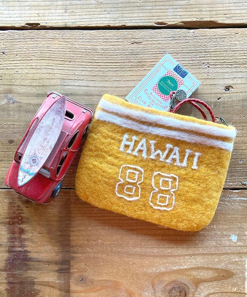 フェルトポーチ ハンドメイド ネパール製（ポーチ）｜FUNALIVE