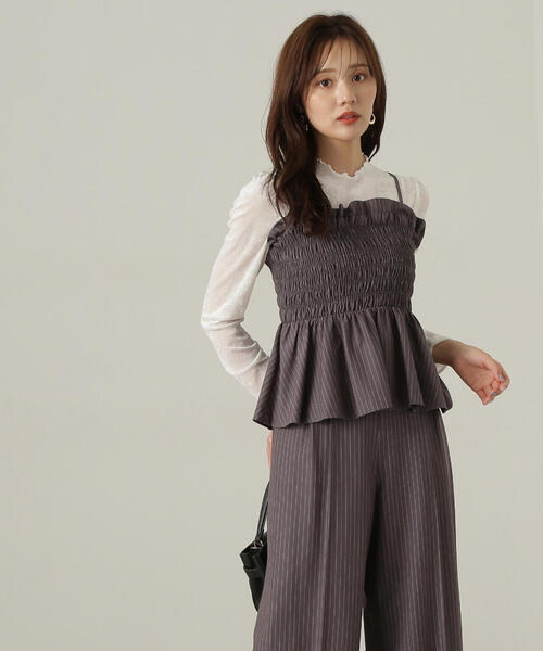 PROPORTION BODY DRESSING（プロポーションボディドレッシング）の「ベロアカットソー / 1214260908（Tシャツ/カットソー・レディース・ブラック/ホワイト系その他・FREE）」の12枚目の写真