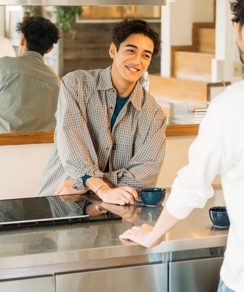 Foxfire（フォックスファイヤー）の「Foxfire/フォックスファイヤー 別注 フィッシングポケット ロングスリーブ チェックシャツ（シャツ/ブラウス・メンズ・ブラック/グレー/グリーン/オレンジ系・MEDIUM/LARGE）」の19枚目の写真