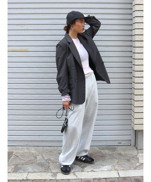 Ungrid(アングリッド)の「メルトンキャップ(キャップ・レディース・チャコールグレー/ライトグレー・FREE)」の11枚目の写真