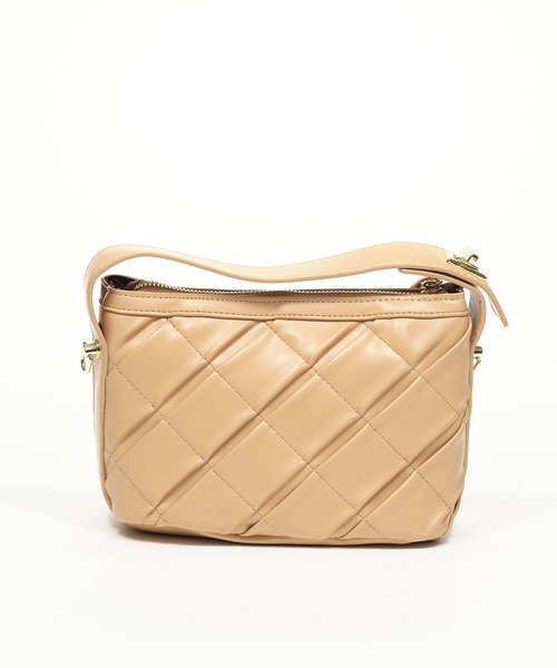 ZAKKA-BOX(ザッカボックス)の「スラッシュステッチ2WAYショルダーバッグ(ショルダーバッグ・レディース・ブラック/ベージュ/アイボリー・FREE)」の20枚目の写真