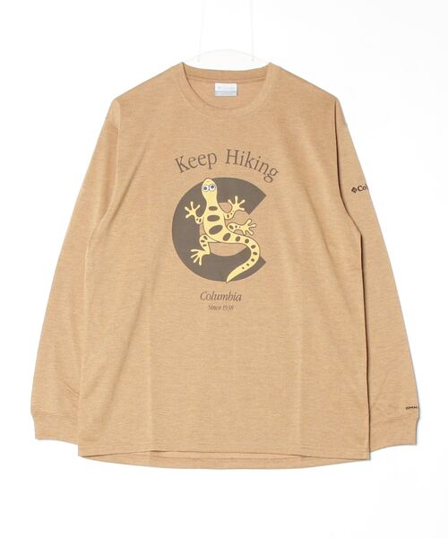 Columbia(コロンビア)の「コロンビア エンジョイマウンテンライフロングスリーブTシャツ(Tシャツ/カットソー・メンズ・ブラウン/チャコールグレー・LL/SS/S/M/L)」の1枚目の写真
