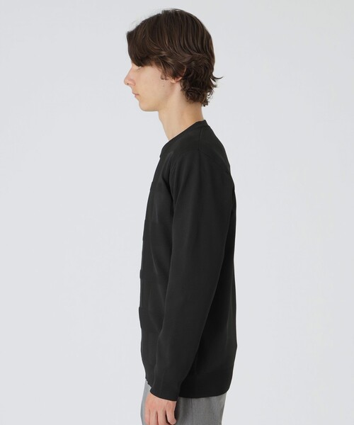 BLACK LABEL CRESTBRIDGE（ブラックレーベル・クレストブリッジ）の「コンフィーシャドーチェックニット（ニット/セーター・メンズ・ホワイト系その他/ネイビー/ブルー系その他4/ブラック・XL/L/M）」の11枚目の写真