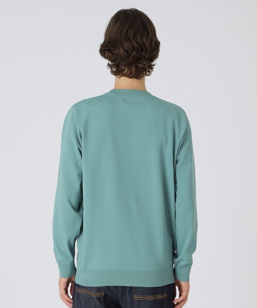 BLACK LABEL CRESTBRIDGE（ブラックレーベル・クレストブリッジ）の「コンフィーシャドーチェックニット（ニット/セーター・メンズ・ホワイト系その他/ネイビー/ブルー系その他4/ブラック・XL/L/M）」の17枚目の写真