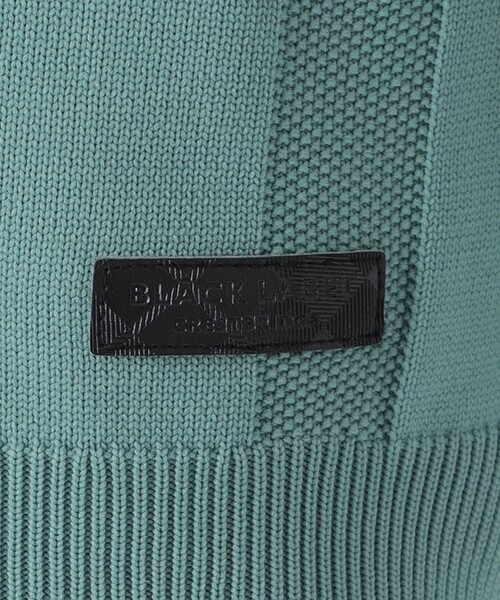BLACK LABEL CRESTBRIDGE（ブラックレーベル・クレストブリッジ）の「コンフィーシャドーチェックニット（ニット/セーター・メンズ・ホワイト系その他/ネイビー/ブルー系その他4/ブラック・XL/L/M）」の18枚目の写真