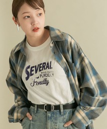 KBF | シアープリントコンパクトTEE(Tシャツ/カットソー)