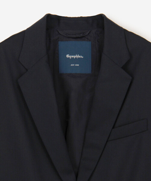 【完売品】gymphlex 紺ブレ　2Bブレザー 今日もビショップ Gymphlex DOUBLE BREASTED BLAZER