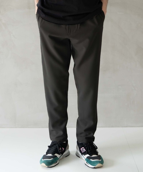 Iroquois（イロコイ）の「COMFORT TWILL BACK ZIP PT コンフォートツイルバックジップパンツ（その他パンツ・メンズ・ブラック/グレイッシュベージュ/チャコールグレー・1/2/3）」の4枚目の写真