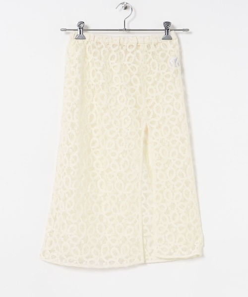 URBAN RESEARCH（アーバンリサーチ）の「コードレースレイヤードスカート（スカート・レディース・ブラック/オフホワイト・FREE）」の19枚目の写真