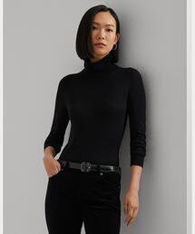 LAUREN RALPH LAURENラルフローレンバックルド コットンセーター バックルド コットン セーター（ニット/セーター）｜LAUREN