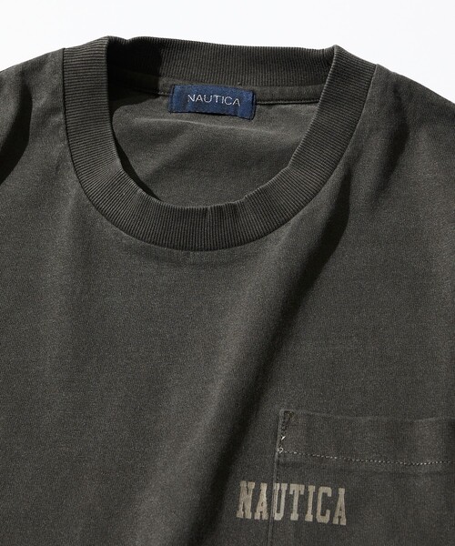 HIDDEN Ｔシャツ セール】NAUTICA/ノーティカ Garments Pigment Dyed Hidden Logo