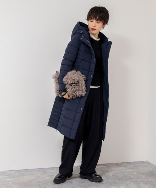 NOLLEY’S Sophi(ノーリーズソフィ)の「ウォッシャブル両面起毛セミワイドパンツ(その他パンツ・レディース・チャコールグレー/ライトグレー/ブラック/オフホワイト・36/38/34)」の11枚目の写真
