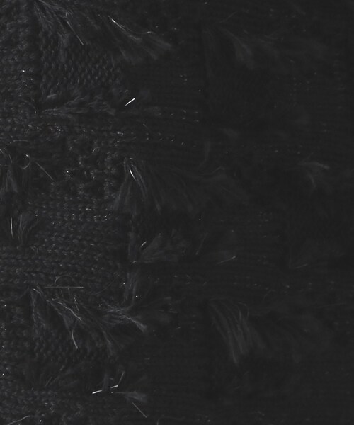 OPAQUE.CLIP（オペークドットクリップ）の「◆ラメツイード風ニットベスト【洗濯機洗い可】（ニット/セーター・レディース・ライトグレー/ブラック/ネイビー・40/38）」の15枚目の写真