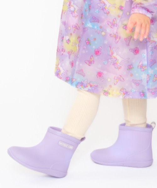 Marble Line（マーブルライン）の「無地レインシューズ（レインシューズ・キッズ・グレー/オリーブ/ブラック/モスグリーン/ピンク/イエロー/ラベンダー/ネイビー/ブルー・21/19/17/16/20/18/15 /14）」の17枚目の写真