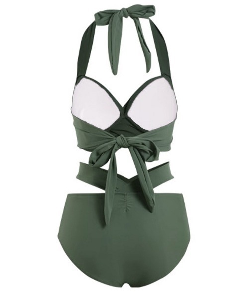 セール】バックリボンセパレートビキニ 水着セット（水着