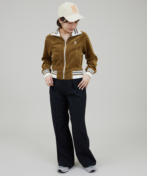 Kijun/キジュン Velour Track Pants トラックパンツ
