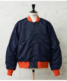 WAIPER.inc | 米軍 L-2A フライトジャケット MIL-J-5392Aモデル ORANGE CUSTOM WAIPER.inc【WP130】(ミリタリージャケット)