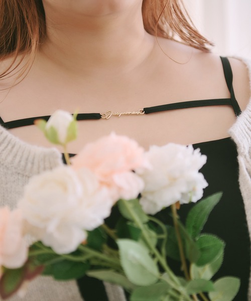 Louiosy(ルオシー)の「【大きいサイズ】チャーム付きイレヘムキャミワンピース(ワンピース・レディース・ブラック/アイボリー/ミント/ブラック系その他・4L/LL/3L)」の21枚目の写真