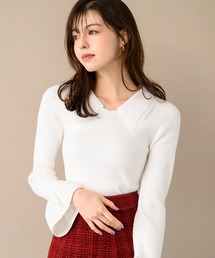 シアーダブル衿2wayニット/MM448309