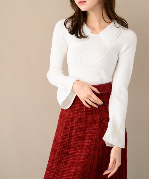 flowerさま 美品✨マチャット　MACHATT　ダブルフェイスニット　ブラッ flowerさま 美品✨マチャット MACHATT ダブルフェイスニット ブラッ