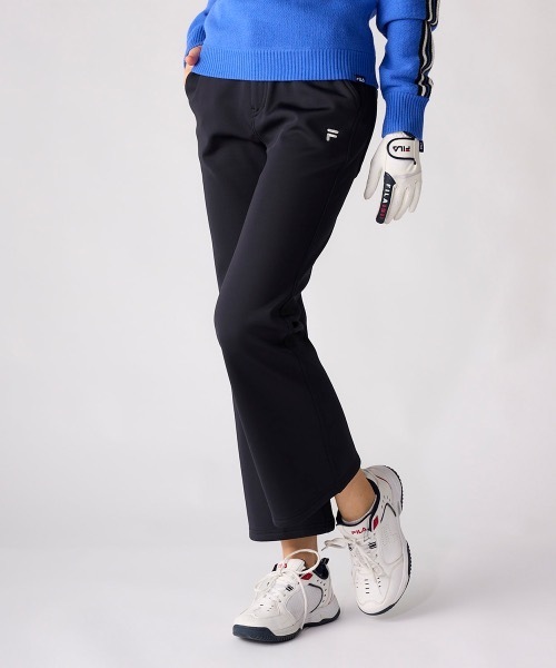FILA GOLF/フィラゴルフ】レディースロングパンツ ワイドパンツ
