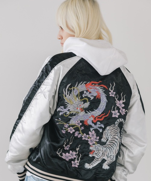 セール】SUGGESTION/サジェッション デザインスカジャン