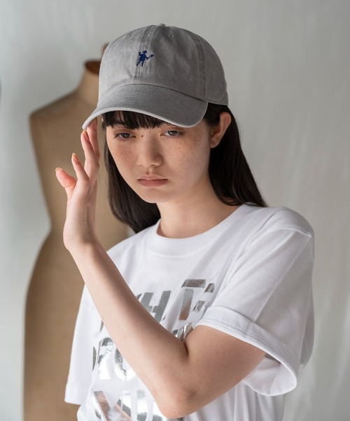 mintdesigns（ミントデザインズ）の「DENIM CAP / デニムキャップ（キャップ・レディース・ブラック/カーキ/グレー・FREE）」の3枚目の写真