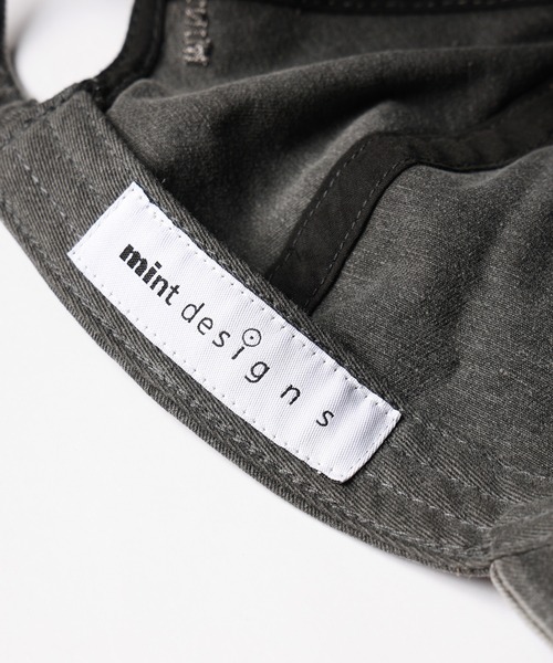 mintdesigns（ミントデザインズ）の「DENIM CAP / デニムキャップ（キャップ・レディース・ブラック/カーキ/グレー・FREE）」の6枚目の写真