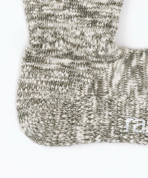 rasox(ラソックス)の「rasox(ラソックス)/ ビッグスラブ・ミッド(ソックス/靴下・レディース・パープル/ワンウォッシュ/チャコールグレー/オリーブ/オレンジ・MEDIUM/SMALL/LARGE)」の15枚目の写真