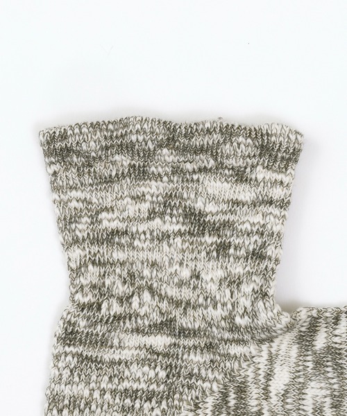 rasox(ラソックス)の「rasox(ラソックス)/ ビッグスラブ・ミッド(ソックス/靴下・レディース・パープル/ワンウォッシュ/チャコールグレー/オリーブ/オレンジ・MEDIUM/SMALL/LARGE)」の14枚目の写真