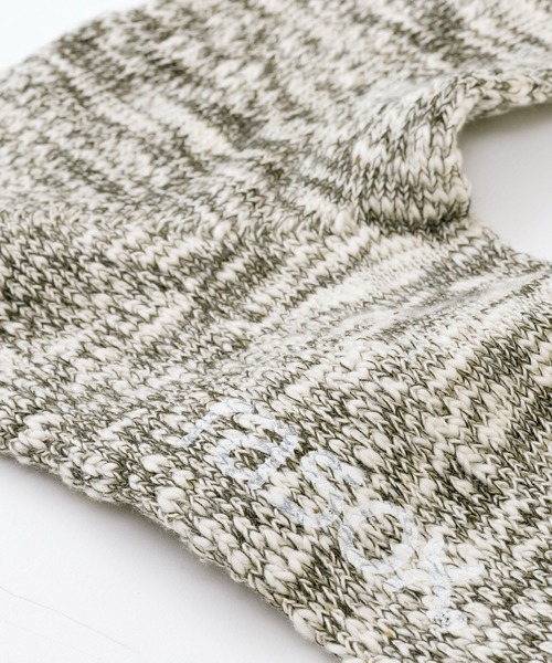 rasox(ラソックス)の「rasox(ラソックス)/ ビッグスラブ・ミッド(ソックス/靴下・レディース・パープル/ワンウォッシュ/チャコールグレー/オリーブ/オレンジ・MEDIUM/SMALL/LARGE)」の18枚目の写真