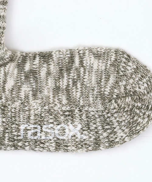 rasox(ラソックス)の「rasox(ラソックス)/ ビッグスラブ・ミッド(ソックス/靴下・レディース・パープル/ワンウォッシュ/チャコールグレー/オリーブ/オレンジ・MEDIUM/SMALL/LARGE)」の16枚目の写真