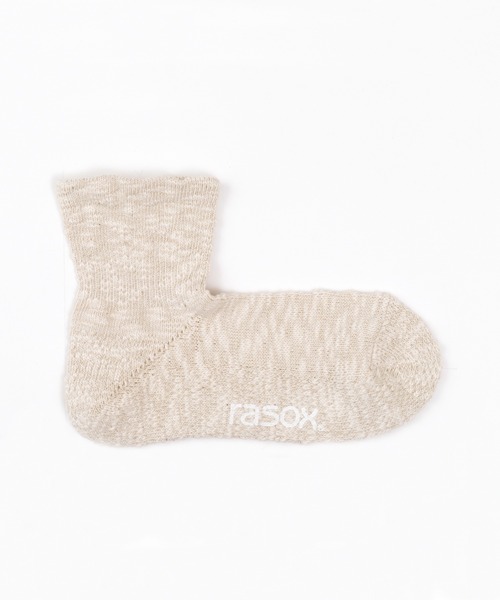 rasox(ラソックス)の「rasox(ラソックス)/ ビッグスラブ・ミッド(ソックス/靴下・レディース・パープル/ワンウォッシュ/チャコールグレー/オリーブ/オレンジ・MEDIUM/SMALL/LARGE)」の8枚目の写真
