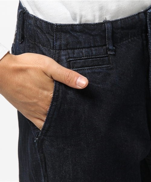 GUNG HO（ガンホー）の「【Ciaopanic】【GUNG HO】×【Reproduction Label】　11ozデニムBIGBOTTOM（デニムパンツ・メンズ・インディゴブルー・MEDIUM/LARGE）」の4枚目の写真