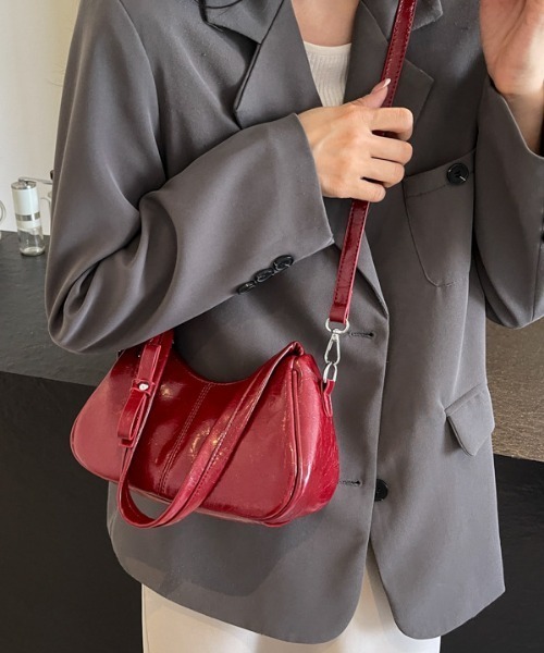 Vipoa(ヴィポア)の「2wayリボンショルダーバッグ(ショルダーバッグ・レディース・シルバー/アイボリー/バーガンディー/ブラック・FREE)」の14枚目の写真