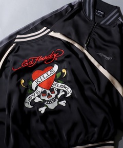 The Rolling Stones×JACKROSE VINTAGE 袖レザースタジャン（スタジャン