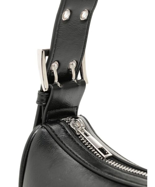 MURUA（ムルーア）の「スタッズハーフムーンバッグ（ハンドバッグ・レディース・ゴールド系その他/ブラック・FREE）」の21枚目の写真