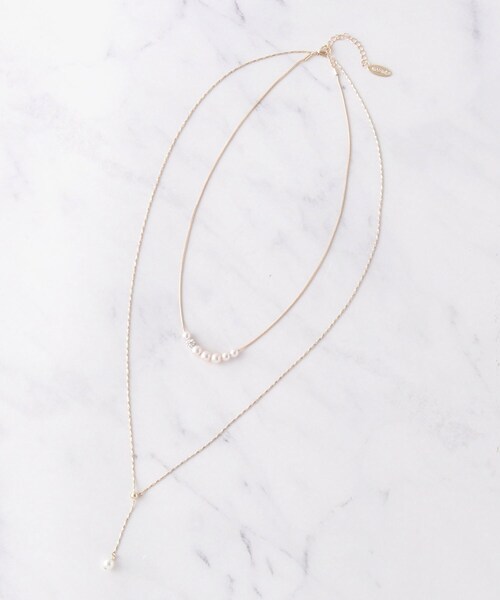 SHOO・LA・RUE（シューラルー）の「【セレモニー】3WAYネックレス（ネックレス・レディース・ピンクゴールド/ゴールド/シルバー・00）」の6枚目の写真