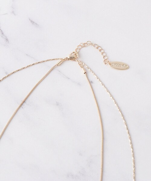 SHOO・LA・RUE（シューラルー）の「【セレモニー】3WAYネックレス（ネックレス・レディース・ピンクゴールド/ゴールド/シルバー・00）」の9枚目の写真