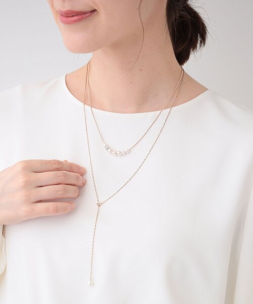 SHOO・LA・RUE（シューラルー）の「【セレモニー】3WAYネックレス（ネックレス・レディース・ピンクゴールド/ゴールド/シルバー・00）」の11枚目の写真