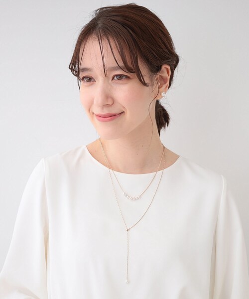 SHOO・LA・RUE（シューラルー）の「【セレモニー】3WAYネックレス（ネックレス・レディース・ピンクゴールド/ゴールド/シルバー・00）」の12枚目の写真
