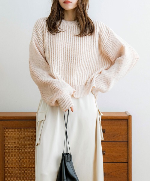 24FW【新品未使用 アルチビオ】少々難有り前後配色立体ロゴ