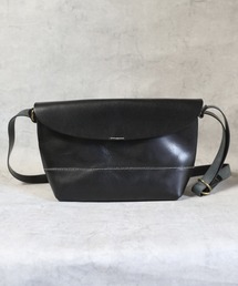 黒 レザー メッセンジャーバッグ Onitsuka Tiger ショルダーバッグ バッグ MESSENGER BAG