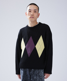 417 EDIFICE | ARGYLE KNIT / アーガイルニット(ニット/セーター)