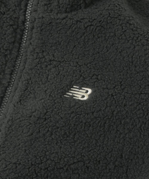 NEW BALANCE（ニューバランス）の「NEW BALANCE　ボアジャケット（その他アウター・レディース・アイボリー/ブラック・160）」の11枚目の写真